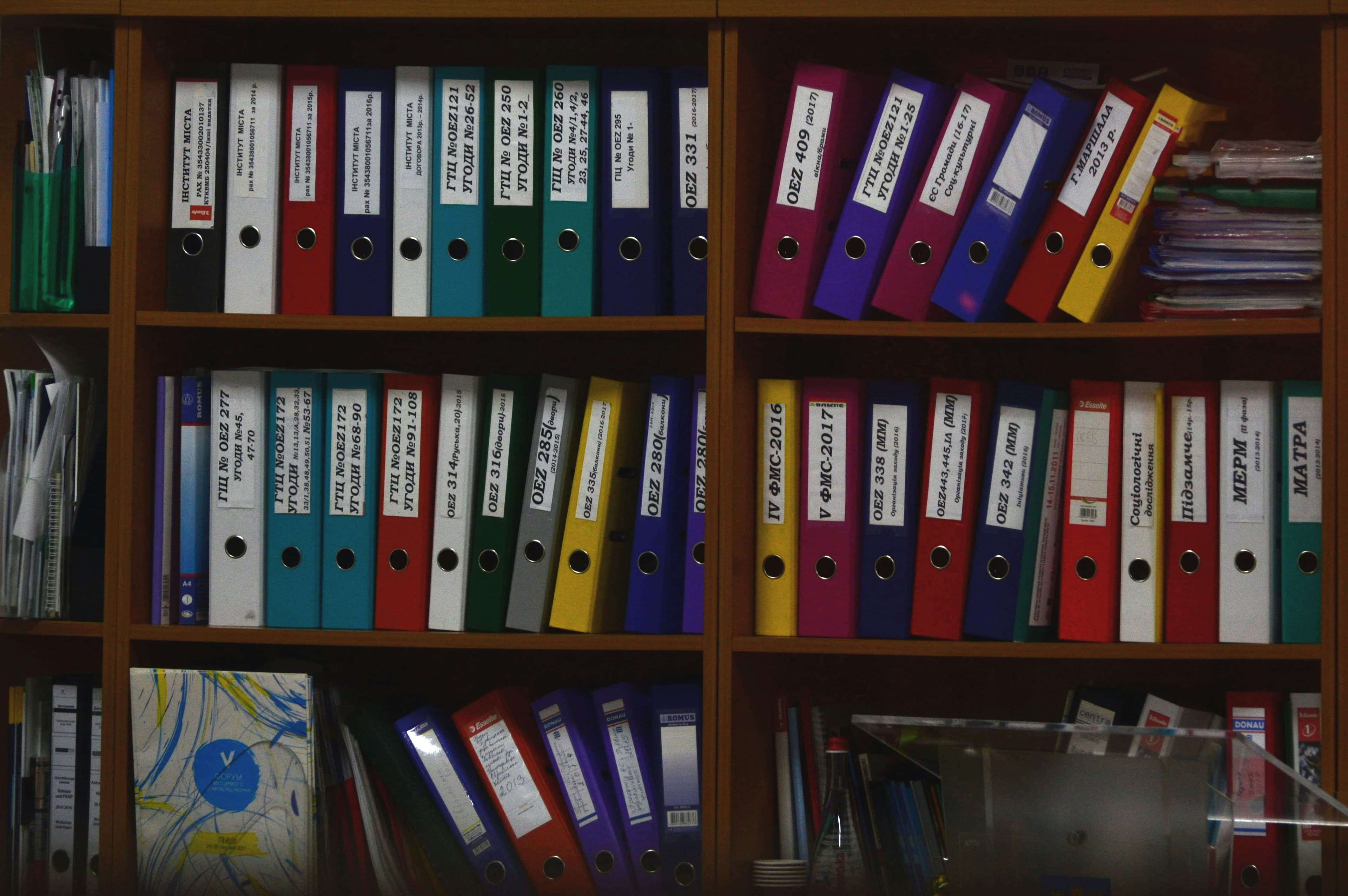 Office files and binders